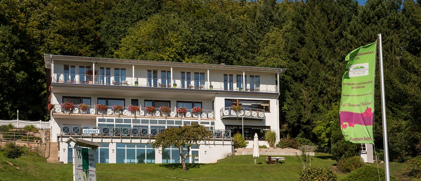 Außenanblick Waldhotel Wiesemann