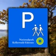 Wanderparkplatz Nationalpark Kellerwald-Edersee Logo