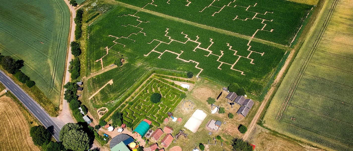 Maislabyrinth Edersee