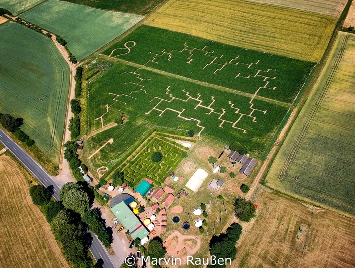 Maislabyrinth Edersee