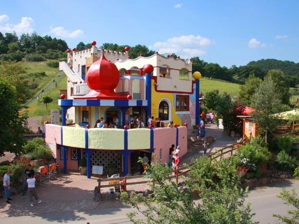 Sommerrodelbahn Edersee Burg mit Kasse