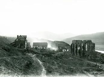 Alt-Berich kurz vor der Überflutung 1914