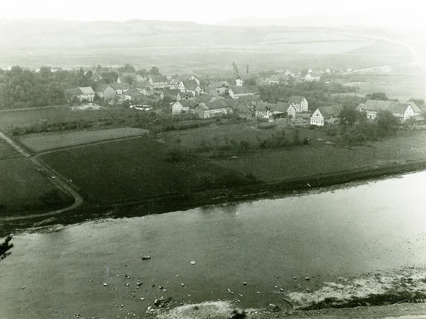 Bringhausen vor der Überflutung