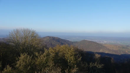 Blick vom Aussichtsturm Homberg (Bei Bad Wildungen und Reinhardshausen)