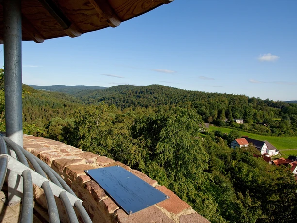 Aussichtsplattform Burgruine Löwenstein