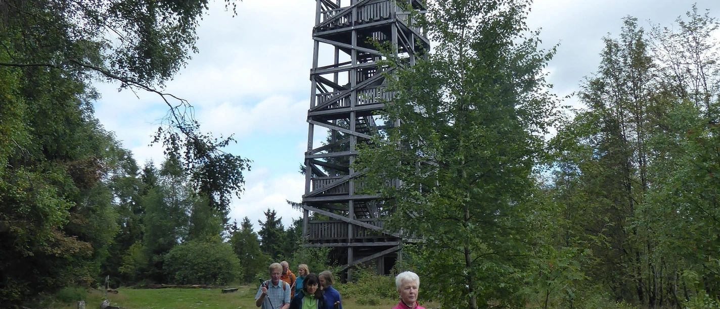 Aussichtsturm auf dem Wüstegarten