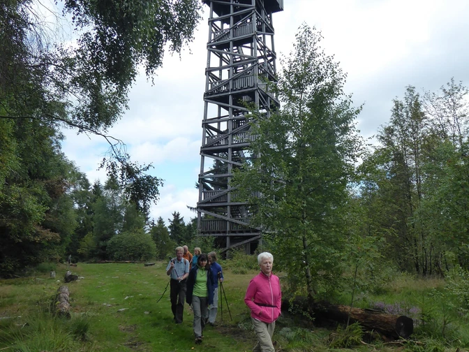 Aussichtsturm auf dem Wüstegarten