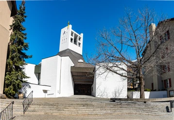 Pfarreikirche Herz-Jesu Brig Exterior view of the Sacred Heart Parish Church