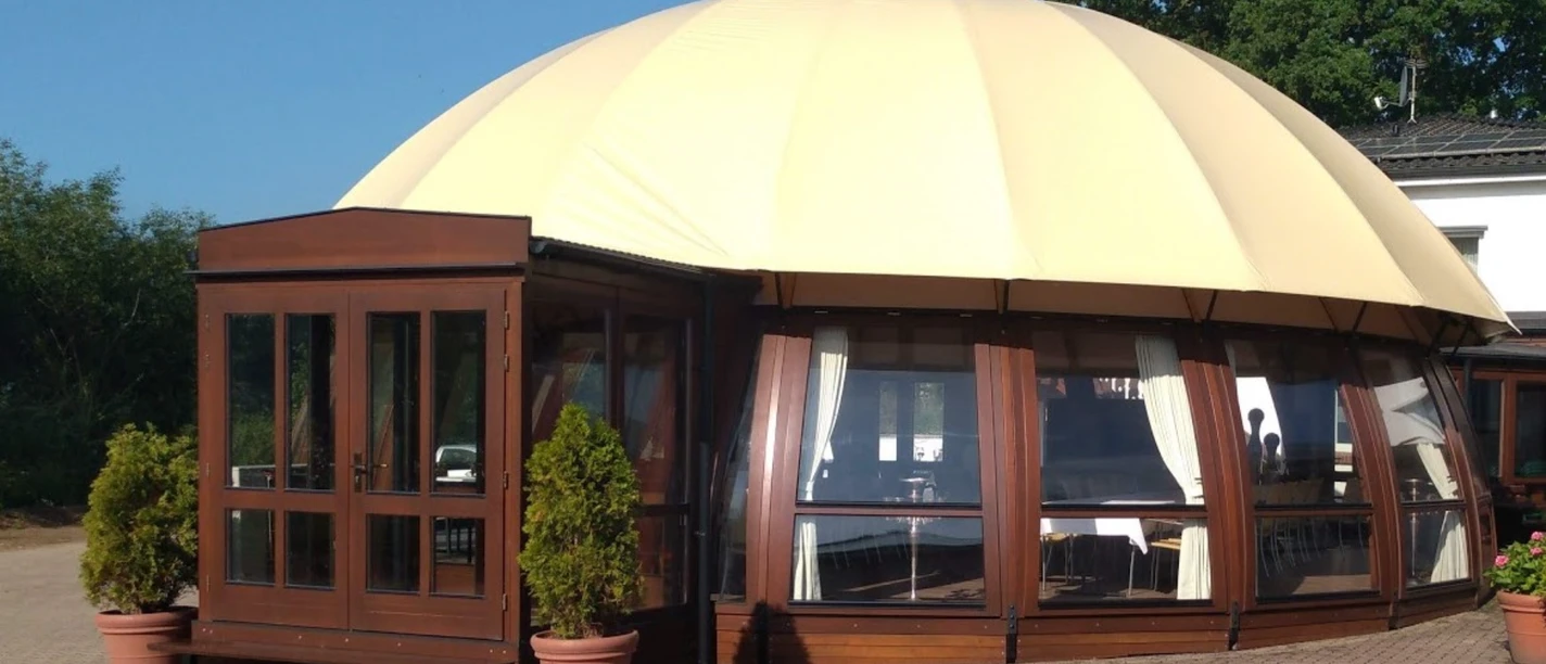 Pavillon des Hotels zum Hollengrund in Heeslingen Pavillon des Hotels zum Hollengrund in Heeslingen