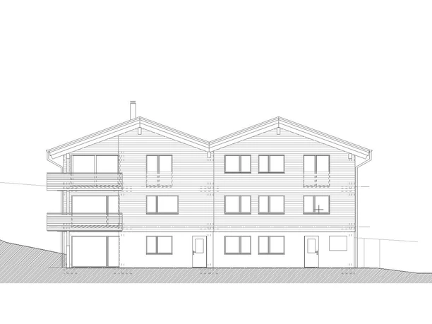 Aussenansicht Südfassade