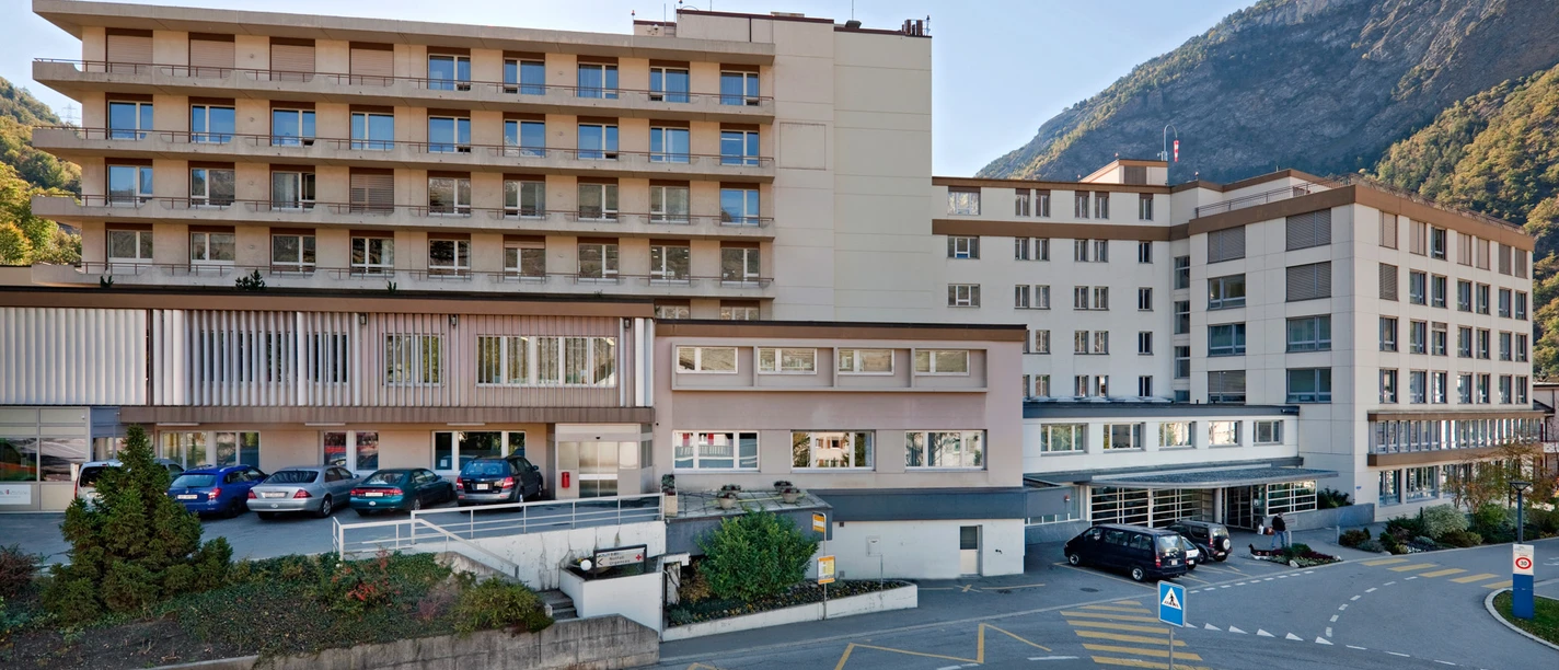 Hôpital du Valais - Hôpital de Viège - Spital Visp. Hôpital du Valais - Hôpital de Viège - Spital Visp.