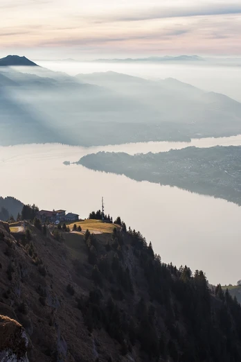 Rigi Kulm: Start der Wanderung