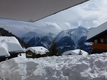 Aussicht Süd-Ost Winter