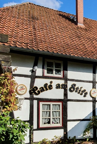 Hotel Café am Stift Außenansicht