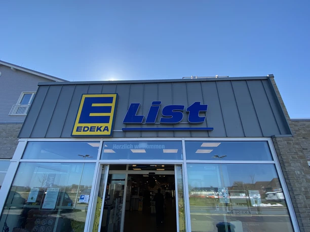 Edeka in List EDEKA List auf Sylt Außenansicht