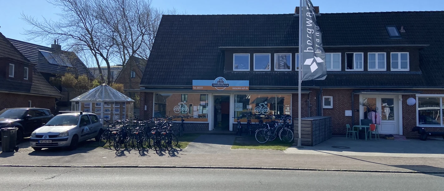 M & M Fahrradverleih in List M & M Fahrradverleih List auf Sylt