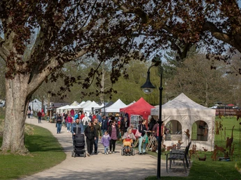 Die Gartenromantik im Möllner Kurpark