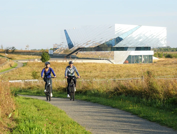 Am Forschungsmuseum Schöningen