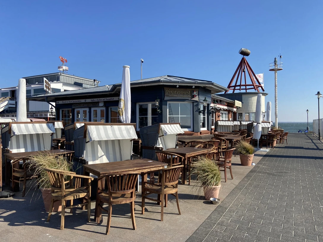 Restaurant Piratennest am Lister Hafen Piratennest List auf Sylt