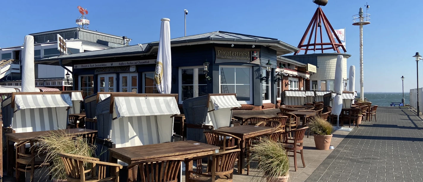 Restaurant Piratennest am Lister Hafen Piratennest List auf Sylt