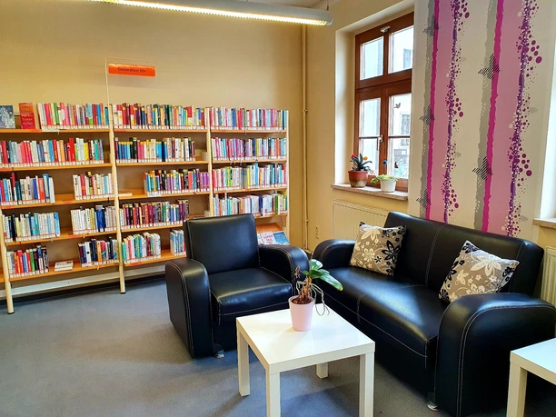 Stadtbibliothek Auerbach Innenansicht
