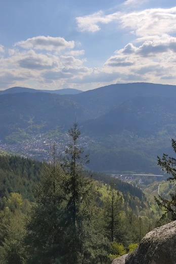 Forbach-Gausbach-Blick vom kleinen Latschig