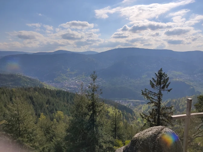 Forbach-Gausbach-Blick vom kleinen Latschig