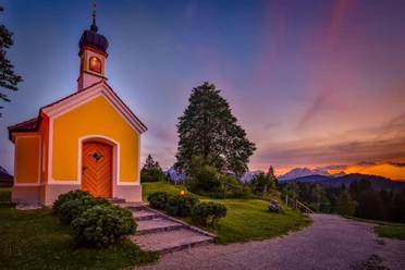 Maiandacht an der Kapelle Maria Rast