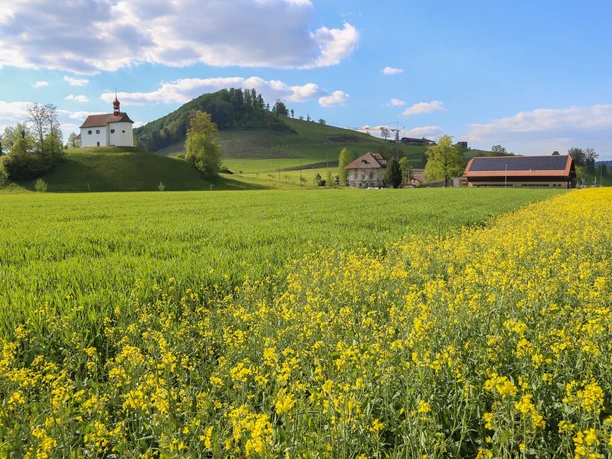 Biohof Agrovision mit St. Blasius Kapelle