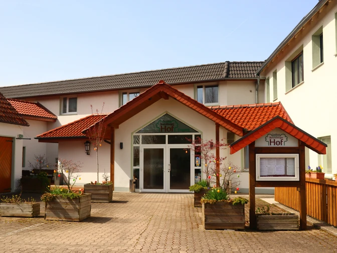 Der Eingang zum Bonneberger Hof