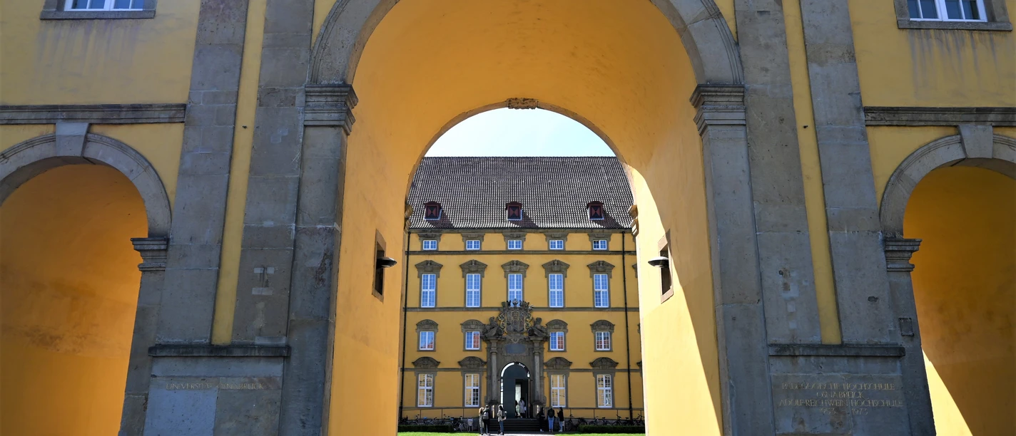 Blick in den Schlossinnenhof Blick in den Schlossinnenhof