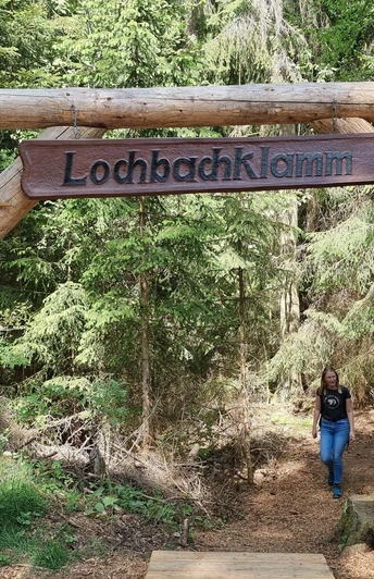 Eingang Lochbachklamm