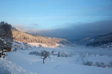 Idylle in der kalten Jahreszeit