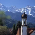 Kirche St. Jakob in Wallgau Sommer