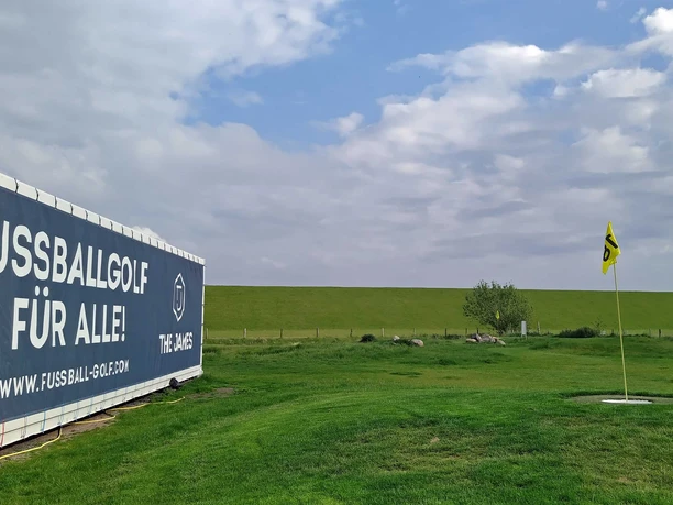 Fußballgolf in Büsumer Deichhausen