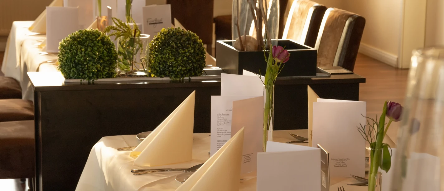 Ambiente im Restaurant Feingeist