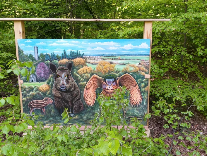 Spielstation im Wendekreis