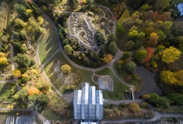 Botanischer Garten Osnabrück.jpg Botanischer Garten Osnabrück von oben