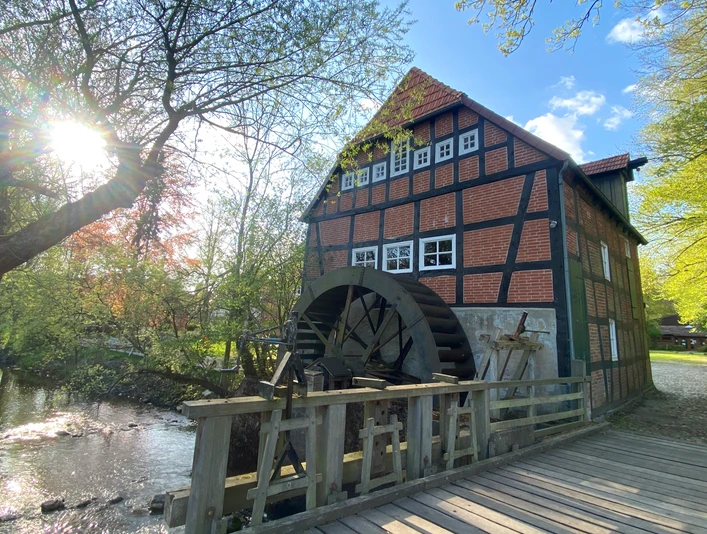 Historische Wassermühle in Stuckenborstel Historische Wassermühle in Stuckenborstel Historic watermill in StuckenborstelHistorisk vandmølle i StuckenborstelHistorische watermolen in Stuckenborstel