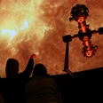 Die Sonne Die Sonne im Planetarium The sun in the planetariumDe zon in het planetariumSolen i planetariet