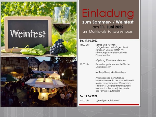 Sommer- u. Weinfest Schwarzenborn