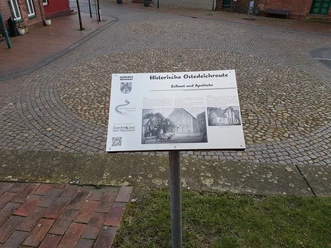 Historische Ostedeichroute - Zollamt und Apotheke