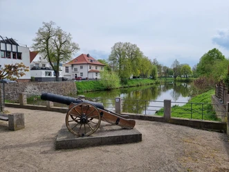 Konfirmationspfad Station 1 Alte Kanone