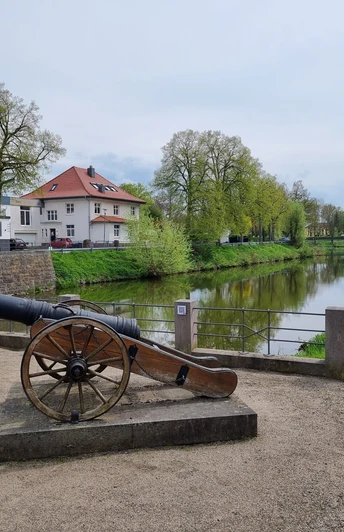 Konfirmationspfad Station 1 Alte Kanone