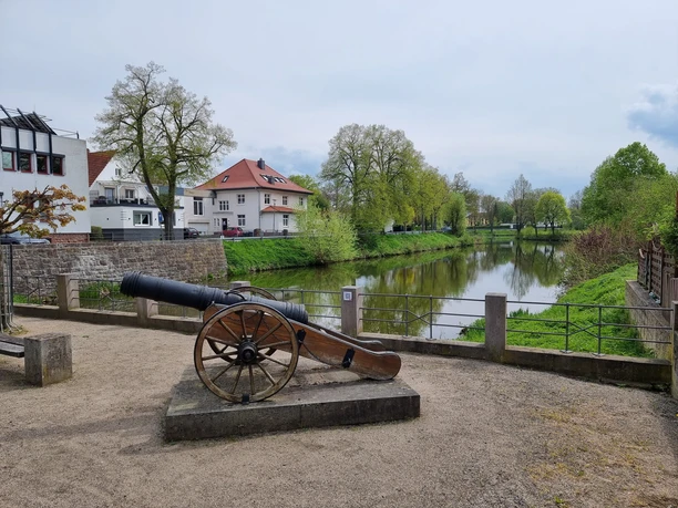 Konfirmationspfad Station 1 Alte Kanone