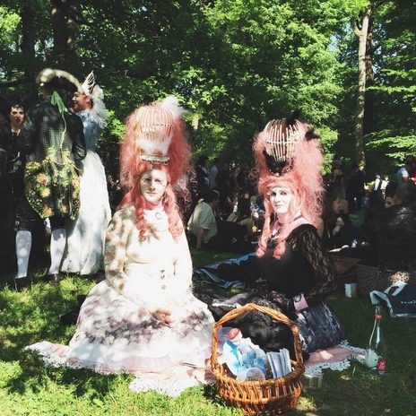 Viktorianisches Picknick Wave Gotik Treffen Leipzig