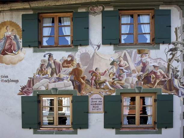 Lüftlmalerei Mittenwald