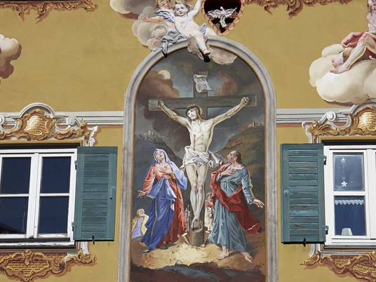 Lüftlmalerei Mittenwald