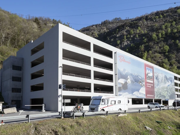 Parkinig Betten Talstation in der Aletsch Arena Parkinig Betten Talstation in der Aletsch Arena