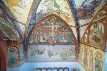Fresken in der Heilig Kreuz Kirche in Loffenau im Murgtal_Fotograf compusign.de
